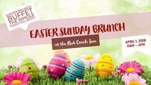 Easter Sunday Brunch 2018 Banner