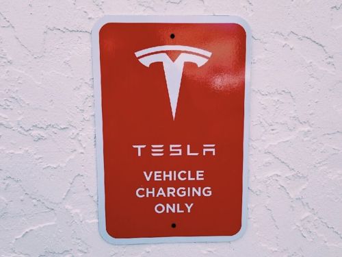 Tesla Charging Sign Tesla Charging Sign